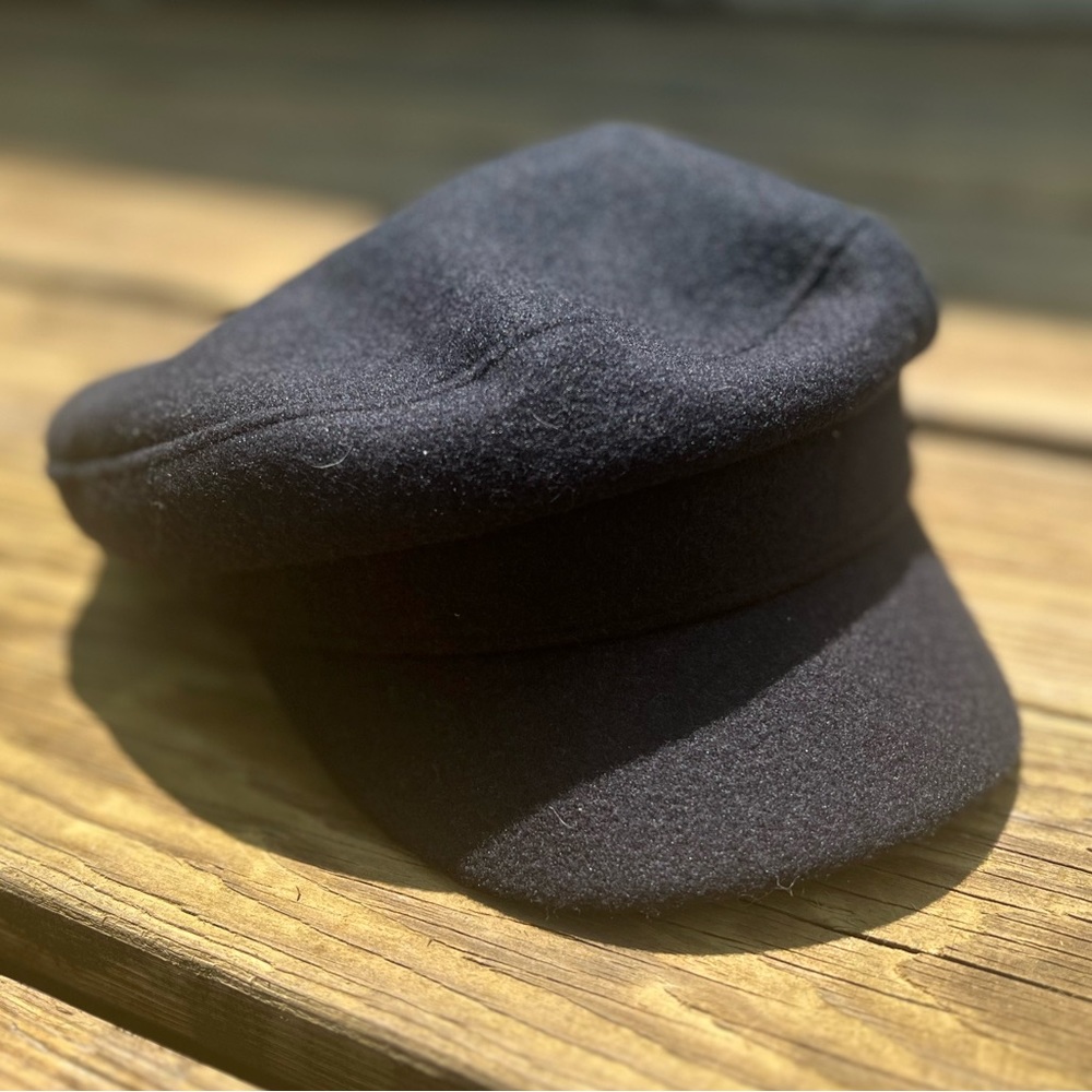 universal thread target women’s navy blue newsboy cap hat accessory